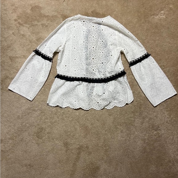 Zara black and white kimono - Picture 3 of 8